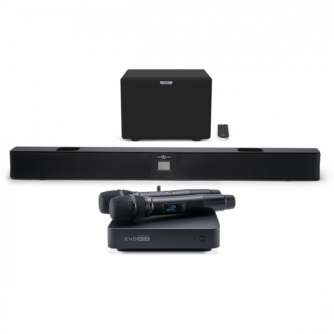 караоке-комплект EVOBOX Plus + EvoSound Bar (саундбар с караоке) в Лакинске