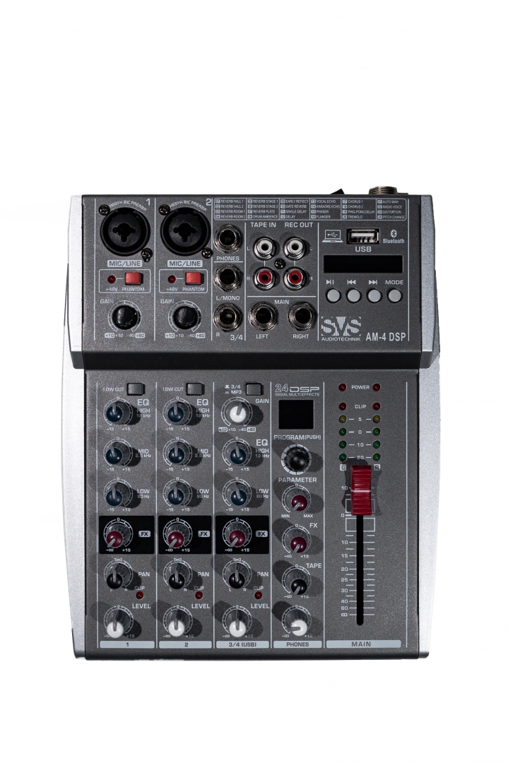 SVS Audiotechnik mixers AM-4 DSP Аналоговый микшерный пульт, 4-канала в Лакинске