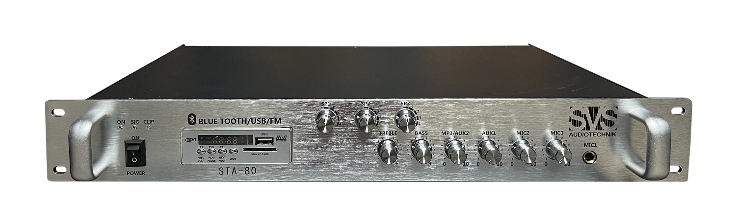 SVS Audiotechnik STA-80 Микшер-усилитель для систем Public Address в Лакинске